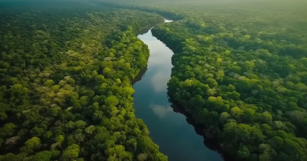 Amazon rainforest canopy treehouse Peru Tambopata sustainable accommodation kapok tree biodiversity
