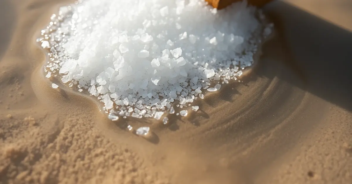fleur de sel crystals Guérande salt formation traditional harvesting gourmet French salt artisanal production