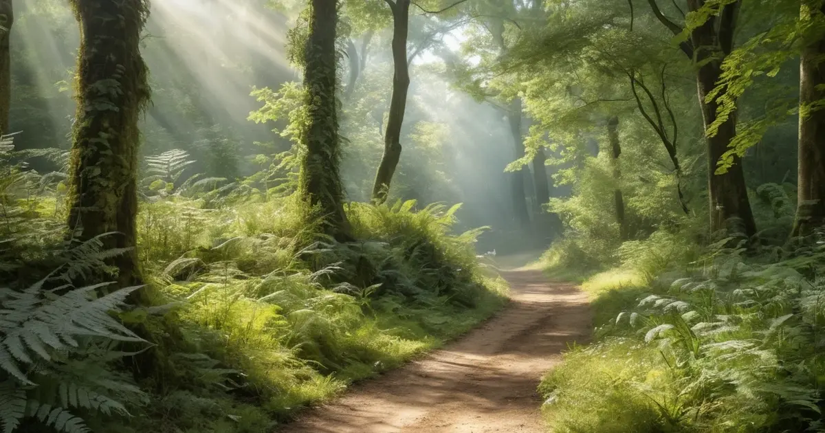 Périgord forest trail Dordogne woodland ancient oaks wildlife tracks sustainable tourism nature immersion