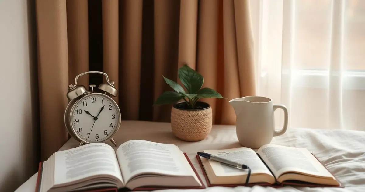 phone-free morning ritual analog alarm clock bedside sanctuary digital detox protocol mindful morning
