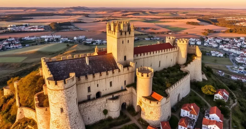 Portugal Pousada Castelo Óbidos medieval fortress heritage hotel historic accommodation stone walls countryside